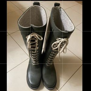 ILSE JACOBSEN Olive boots EU size 36